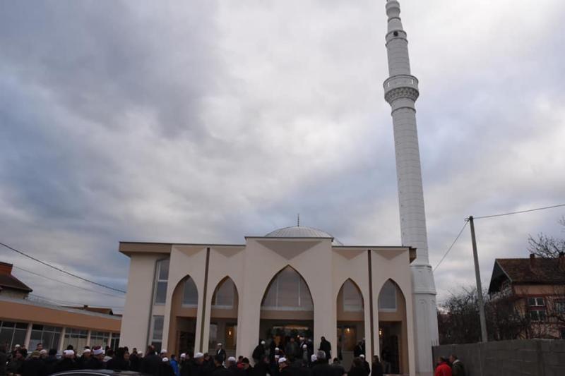 افتتاح مسجد جديد في محيط العاصمة اسكوبيا