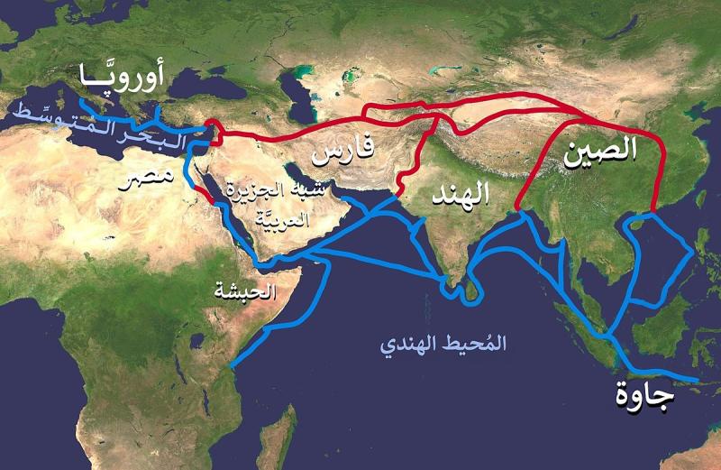 خريطة طريق الحرير