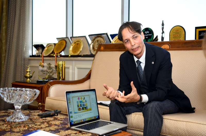 وزيرة الهجرة تستقبل د. حسين زناتي الخبير التعليمي ومدير أكاديمية ”تانكيو عرب” في اليابان