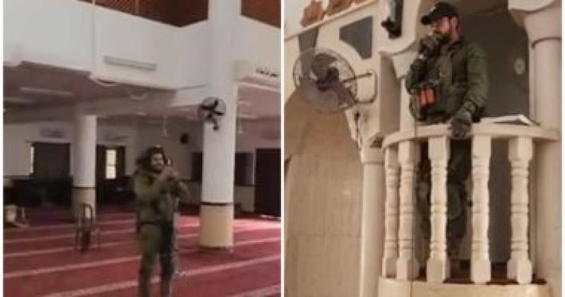 جنود إسرائيليون يقتحمون مسجدا فى جنين ويدنسون قدسيته
