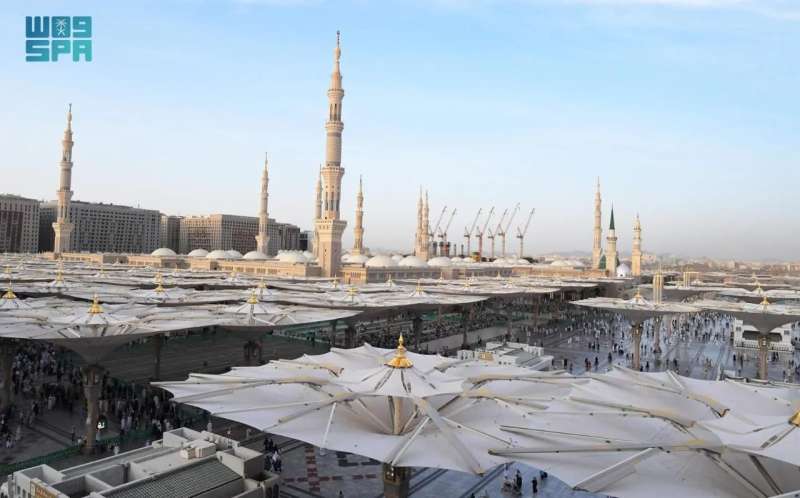 المسجد النبوي يستقبل أكثر من 5 ملايين مصلٍّ وزائرٍ خلال الأسبوع الأول من شهر جمادى الآخرة
