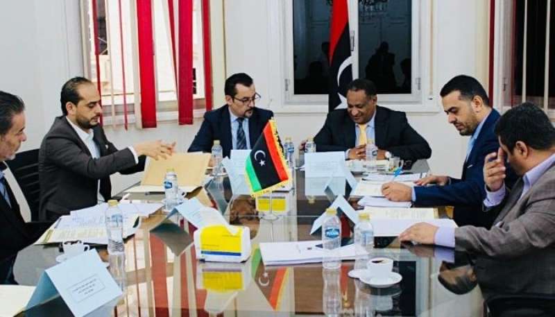 اجتماع اللجنة الليبية المكلفة بمتابعة أوضاع المواطنين السجناء في الخارج بالقاهرة