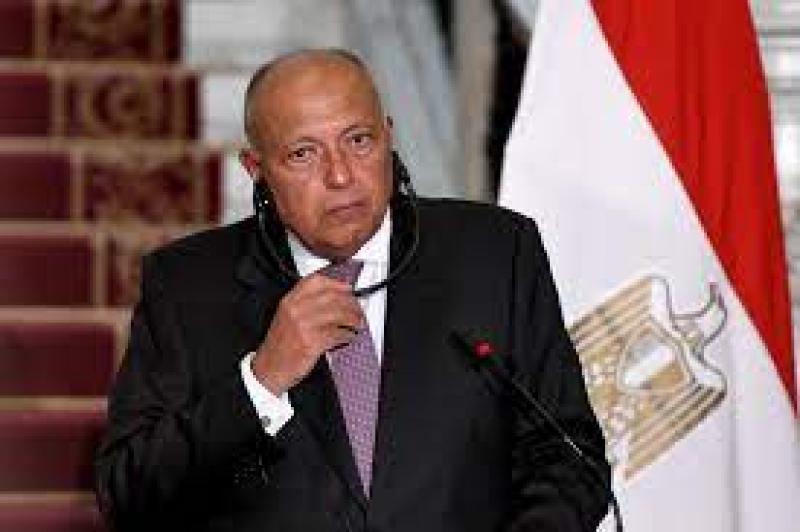 وزير الخارجية المصرية يؤكد ضرورة الوقف الشامل لإطلاق النار في غزة لفتح المجال أمام التعامل مع جذور الصراع