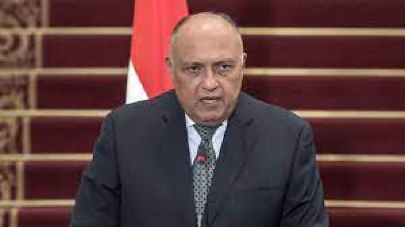 وزير الخارجية المصري يؤكد ضرورة تبني مواقف دولية قاطعة لوقف إطلاق النار في غزة