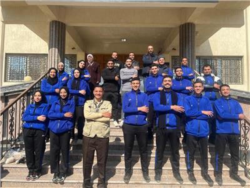 فريق طلاب جامعة الأزهر يشارك في دورة جوالة الجامعات المصرية بجامعة طنطا
