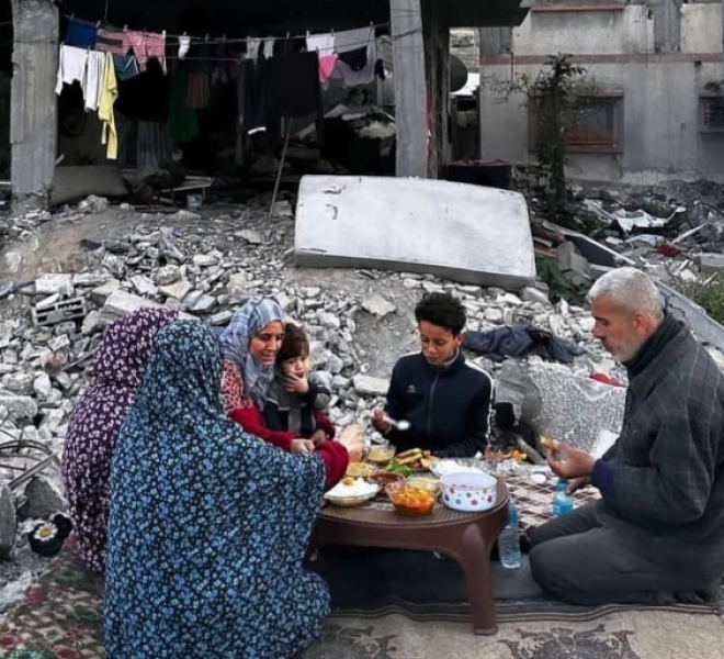 أهل غزة في شهر رمضان
