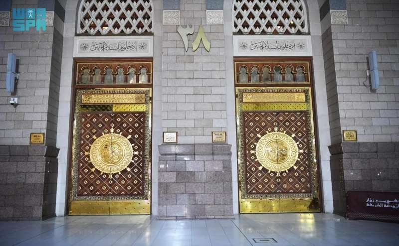أبواب المسجد النبوي.. تصاميم مميزة تعكس حجم  الرعاية والاهتمام