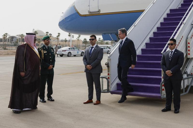 وزير الخارجية الأمريكي يزور السعودية