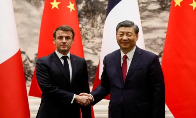 ماكرون: الحوار الصيني الأوروبي أصبح ضروريًا أكثر من أي وقت مضى