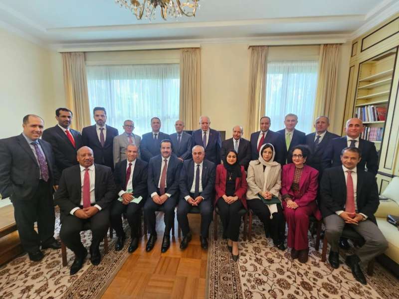 المالكي يبحث مع مجلس السفراء العرب في بروكسل آخر التطورات