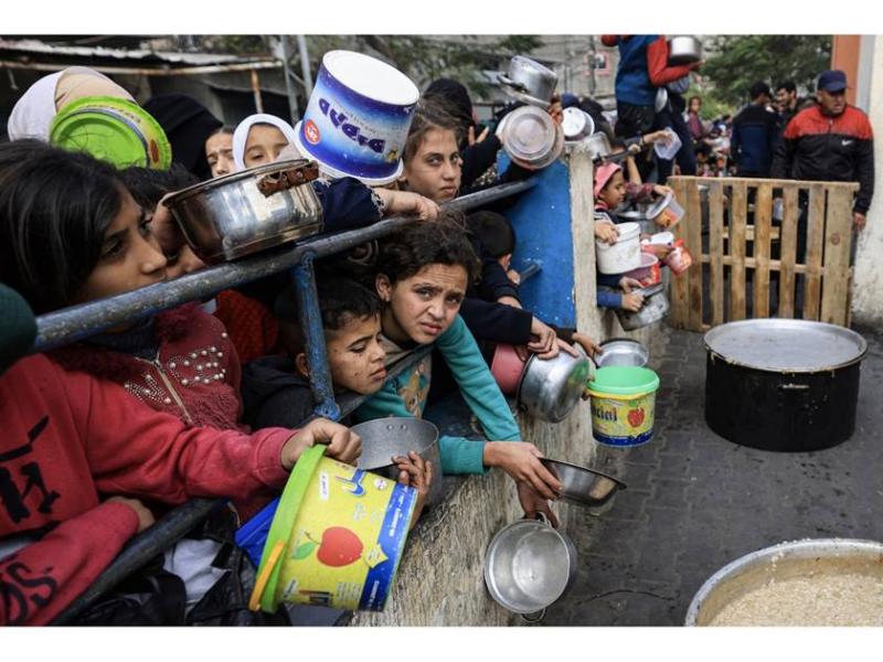 اليونيسف تتوقع نفاد المخزونات الغذائية جنوب غزة خلال أيام