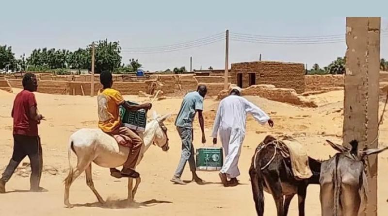مركز الملك سلمان للإغاثة يوزع 575 سلة غذائية في السودان