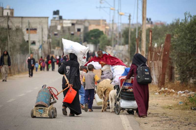 الأونروا: 800 ألف شخص أجبروا على الفرار من رفح الفلسطينية