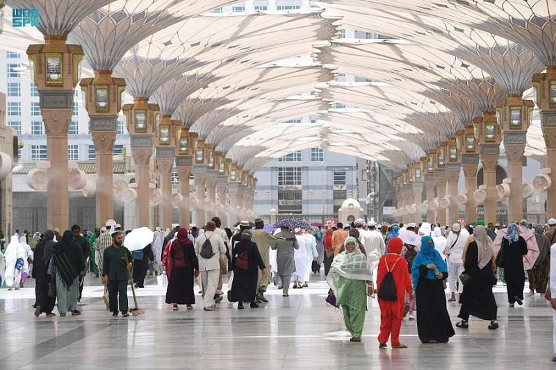 خطة عمل المنظومة الدينية في المسجد النبوي خلال موسم الحج 2024