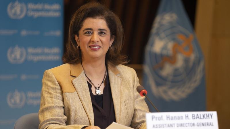 حنان بلخي المديرة الإقليمية لشرق المتوسط ​​بمنظمة الصحة العالمية
