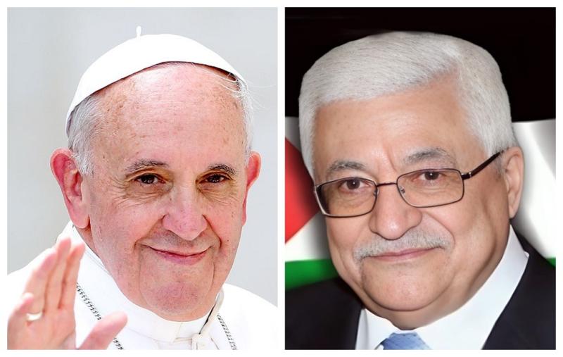 اتصال هاتفي بين الرئيس الفلسطينى وقداسة البابا فرنسيس