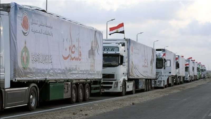 الأردن تعلن وصول 45 شاحنة مساعدات إنسانية إلى غزة عشية عيد الأضحى