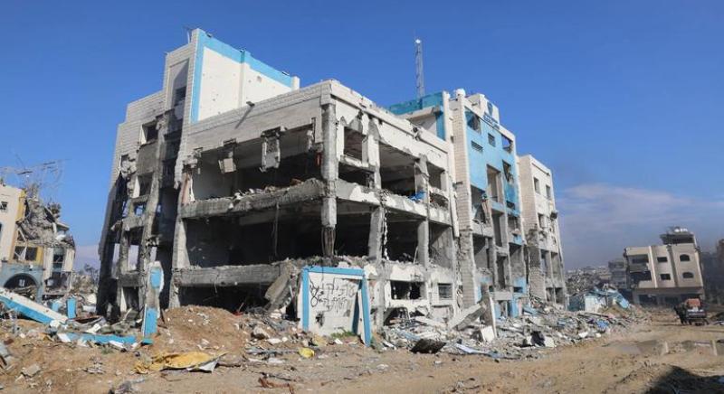 قصف المدارس في غزة