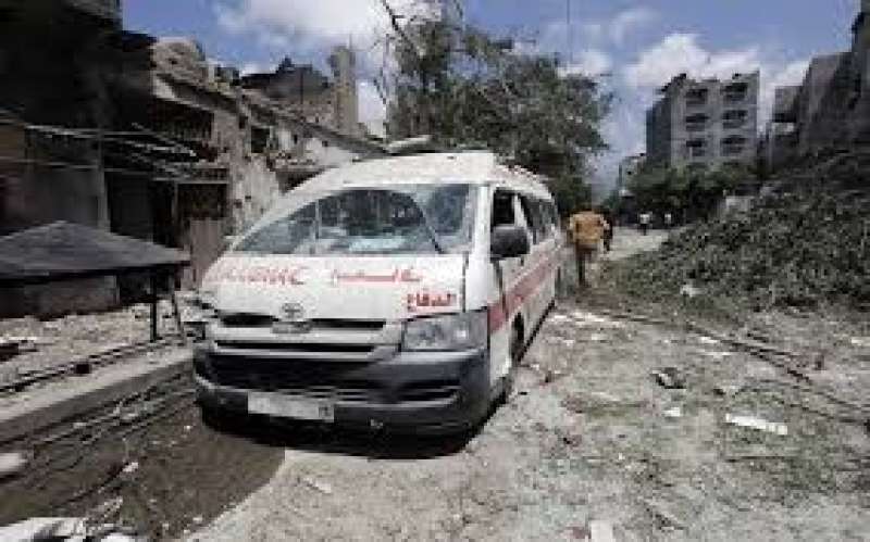”الهلال الأحمر”: توقف 18 مركبة إسعاف عن العمل في قطاع غزة بسبب نفاد الوقود