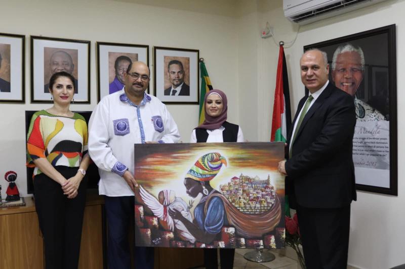 وزير الثقافة الفلسطيني يثمن دور جنوب إفريقيا في مساندتها للقضية الفلسطينية