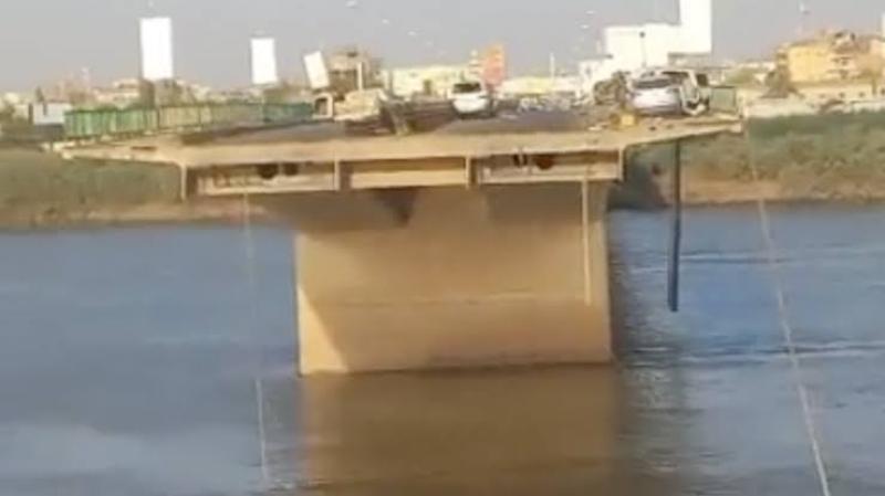 سقوط جسر في السودان