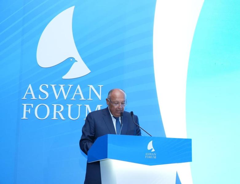وسط  حضور عالمي.. وزير الخارجية يعلن عن جائزة «منتدى أسوان» لإعادة التنمية والإعمار بأفريقيا