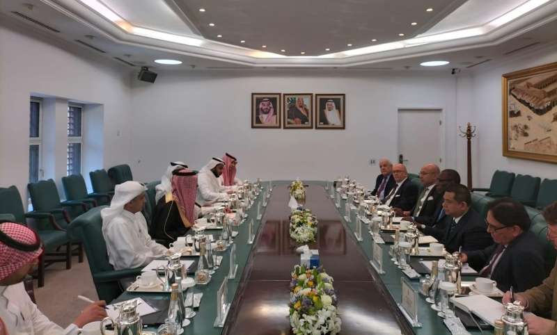 اللجنة الأممية المعنية بممارسة الشعب الفلسطيني لحقوقه تجتمع مع وكيل وزارة الخارجية السعودية