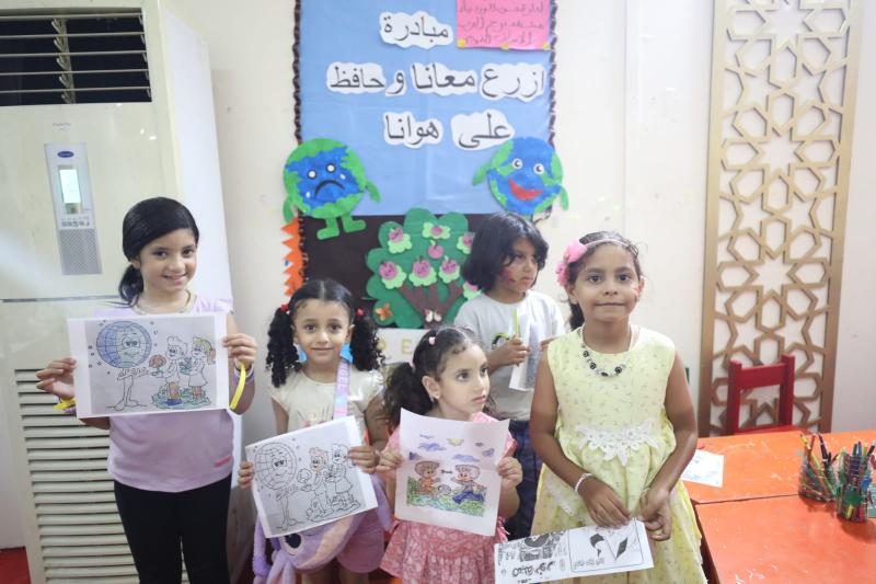 جناح الأزهر بمعرض الإسكندرية للكتاب يطلق مبادرة «ازرع معانا وحافظ على هوانا»