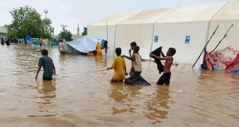 الفيضانات تفاقم أزمة النازحين في كسلا.. تأثير كارثي في ظل استمرار الحرب في السودان