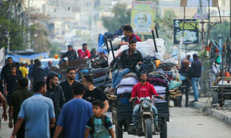 إخلاء شمال غزة - أرشيفية