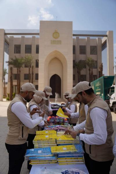 «بيت الزكاة والصدقات» يطلق حملة «إلى المدرسة» لدعم عشرات الآلاف من الطلاب الأيتام