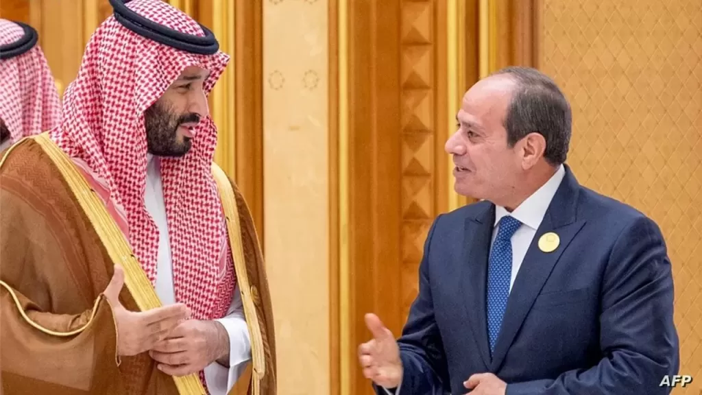 الرئيس السيسي والأمير محمد بن سلمان