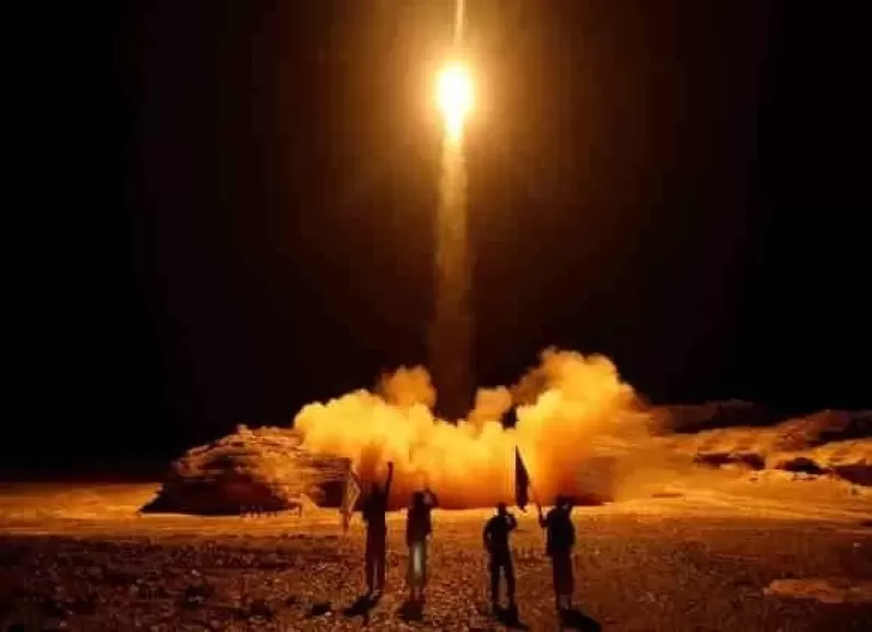 الإحتلال الاسرائيلي يرصد صاروخ باليستي أطلق من اليمن وسقط خارج البلاد