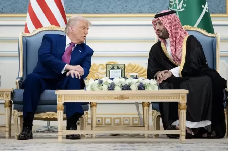 محمد بن سلمان وترامب يعقدان مباحثات في الرياض