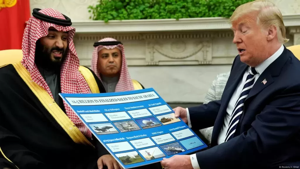 ترامب يجني استثمارات بـ10 تريليونات دولار من السعودية