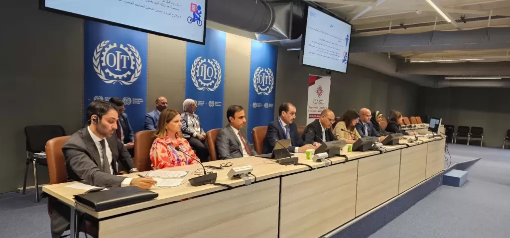 وزير حكومة مصر يشارك في جلسة خاصة لمنظمة العمل الدولية بجنيف