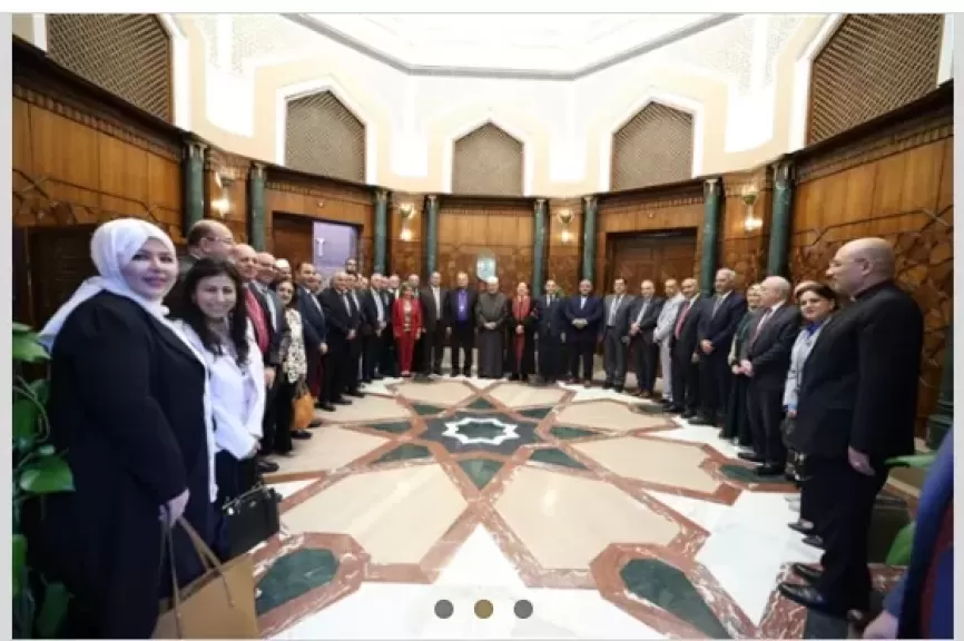 شيخ الأزهر يستقبل رئيس الطائفة الإنجيليَّة للتهنئة بقرب حلول عيد الأضحى