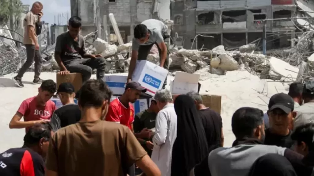 فلسطين تنفي علاقتها بالجماعة التي تنهب المساعدات في غزة