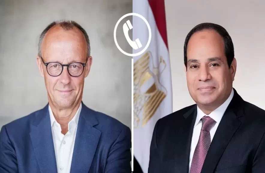 الرئيس المصري يطالب ألمانيا بتوسيع الاعتراف بالدولة الفلسطينية